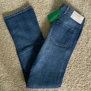 NWT United Colors of Benetton Dark Rinse Jeans